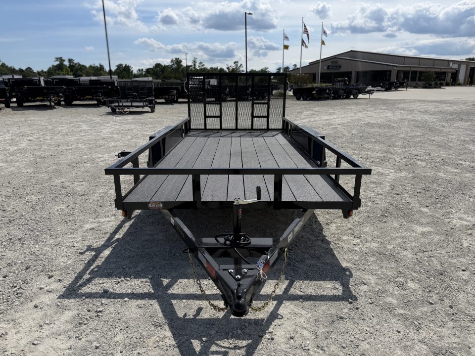New 2026 Prospector TUTB-7X16TA-7K Utility Trailer