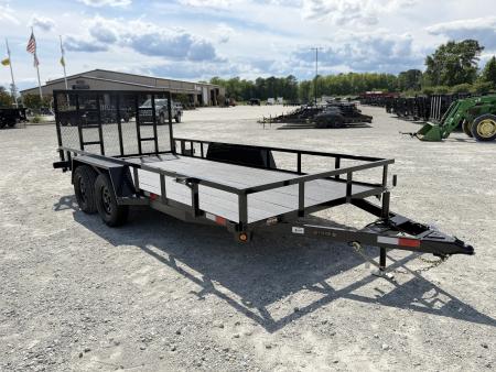 New 2026 Prospector TUTB-7X16TA-7K Utility Trailer