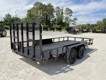 New 2026 Prospector TUTB-7X16TA-7K Utility Trailer