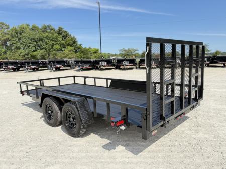 New 2026 Prospector TUTB-7X16TA-7K Utility Trailer