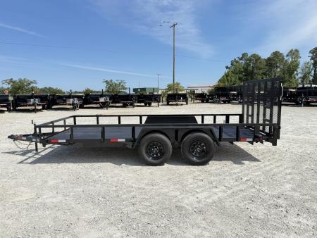 New 2026 Prospector TUTB-7X16TA-7K Utility Trailer