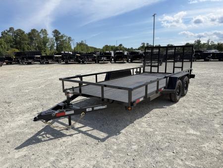New 2026 Prospector TUTB-7X16TA-7K Utility Trailer