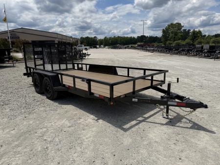 New 2026 Prospector TUTB-7X16TA-7K Utility Trailer