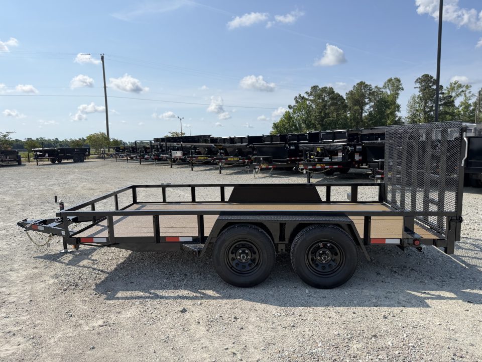 New 2026 Prospector TUTB-7X14TA-7K Utility Trailer