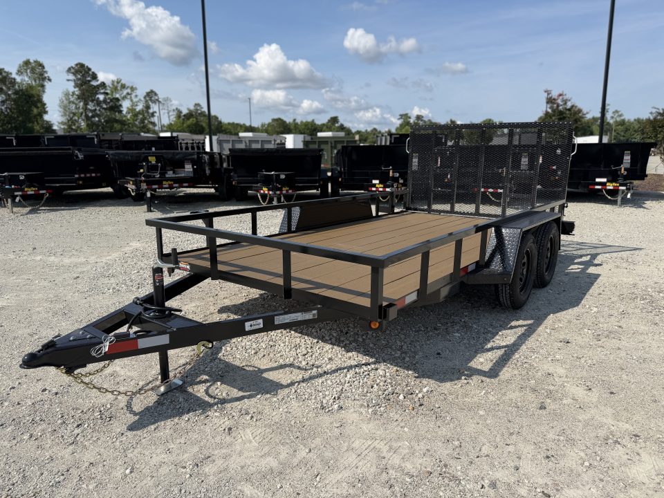 New 2026 Prospector TUTB-7X14TA-7K Utility Trailer