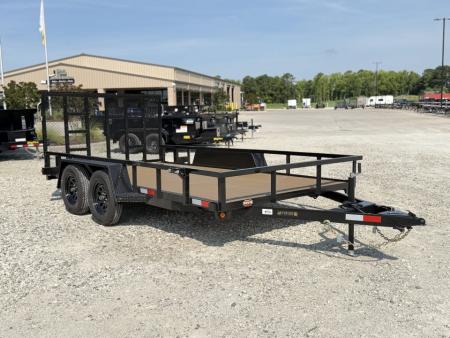 New 2026 Prospector TUTB-7X14TA-7K Utility Trailer