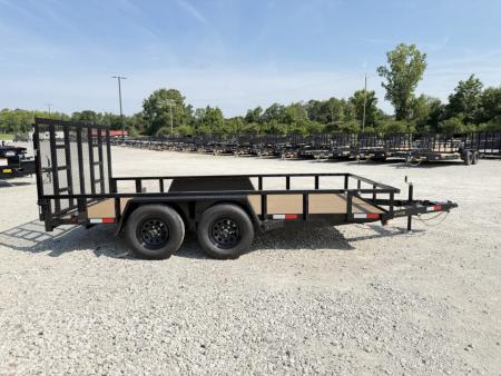 New 2026 Prospector TUTB-7X14TA-7K Utility Trailer