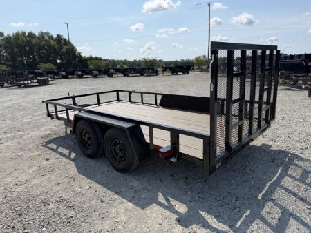 New 2026 Prospector TUTB-7X14TA-7K Utility Trailer