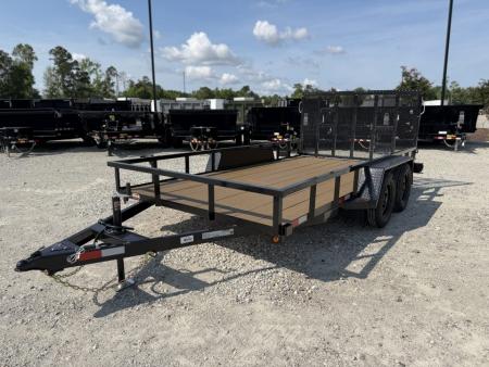 New 2026 Prospector TUTB-7X14TA-7K Utility Trailer
