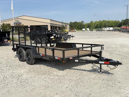 New 2026 Prospector TUTB-7X14TA-7K Utility Trailer