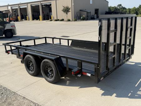 New 2026 Prospector TUTB-7X14TA-7K Utility Trailer