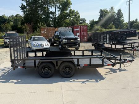 New 2026 Prospector TUTB-7X14TA-7K Utility Trailer