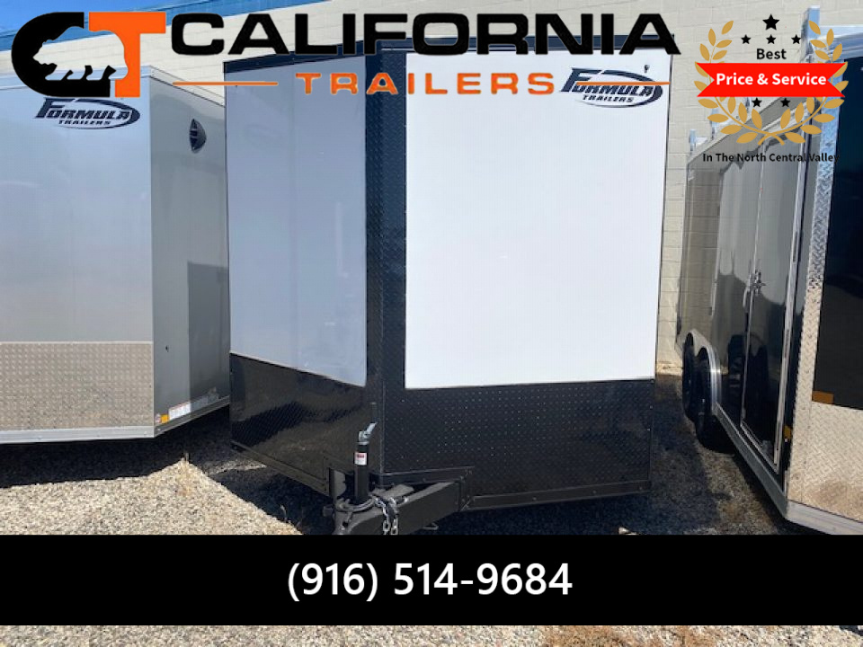 New 2026 Formula Trailers 8.5x18 Conquest SE Flat Top Sloped V Nose Cargo / Enclosed Trailer
