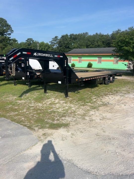 New 2026 Iron Bull 8.5X32 Flatbed Trailer