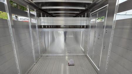 New 2026 Featherlite Trailers 8117 GN 6'7"X16TA Stock / Stock Combo Trailer