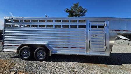 New 2026 Featherlite Trailers GOOSENECK 8127 7X20TA Stock / Stock Combo Trailer