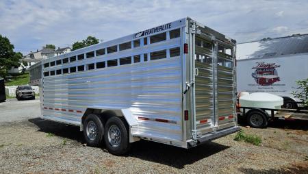 New 2026 Featherlite Trailers GOOSENECK 8127 7X20TA Stock / Stock Combo Trailer