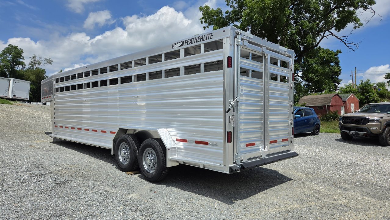 New 2026 Featherlite Trailers GN7X24TA Stock / Stock Combo Trailer