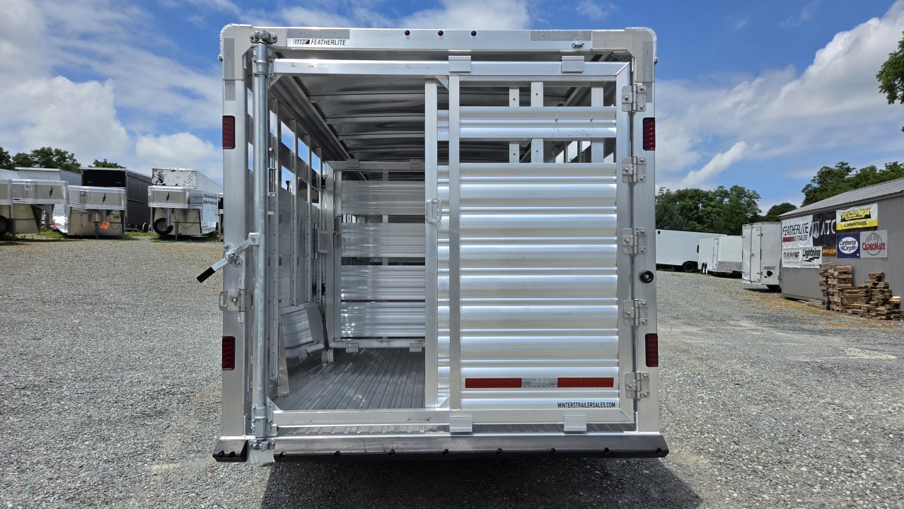 New 2026 Featherlite Trailers GN7X24TA Stock / Stock Combo Trailer