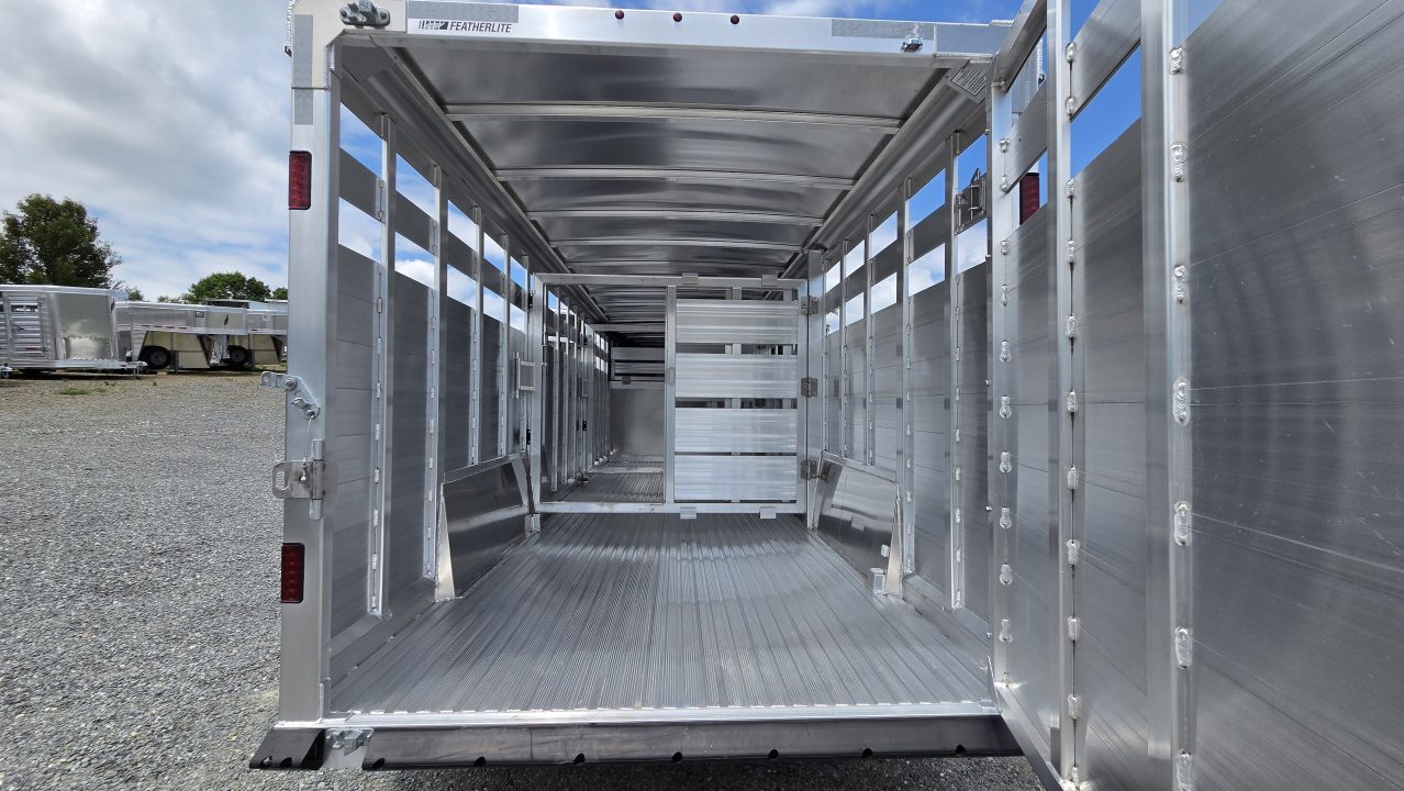 New 2026 Featherlite Trailers GN7X24TA Stock / Stock Combo Trailer