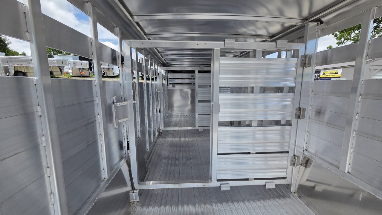 New 2026 Featherlite Trailers GN7X24TA Stock / Stock Combo Trailer