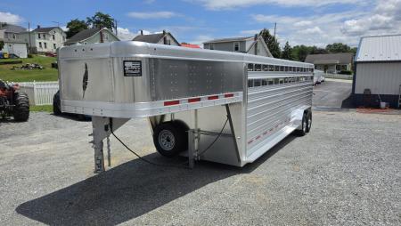 New 2026 Featherlite Trailers GN7X24TA Stock / Stock Combo Trailer