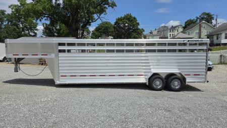 New 2026 Featherlite Trailers GN7X24TA Stock / Stock Combo Trailer