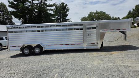 New 2026 Featherlite Trailers GN7X24TA Stock / Stock Combo Trailer