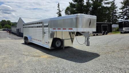 New 2026 Featherlite Trailers GN7X24TA Stock / Stock Combo Trailer