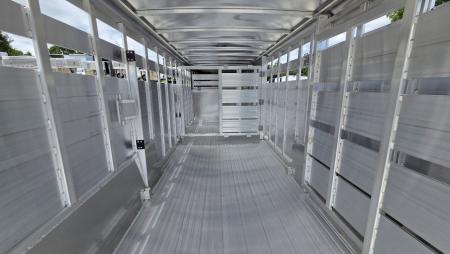New 2026 Featherlite Trailers GN7X24TA Stock / Stock Combo Trailer