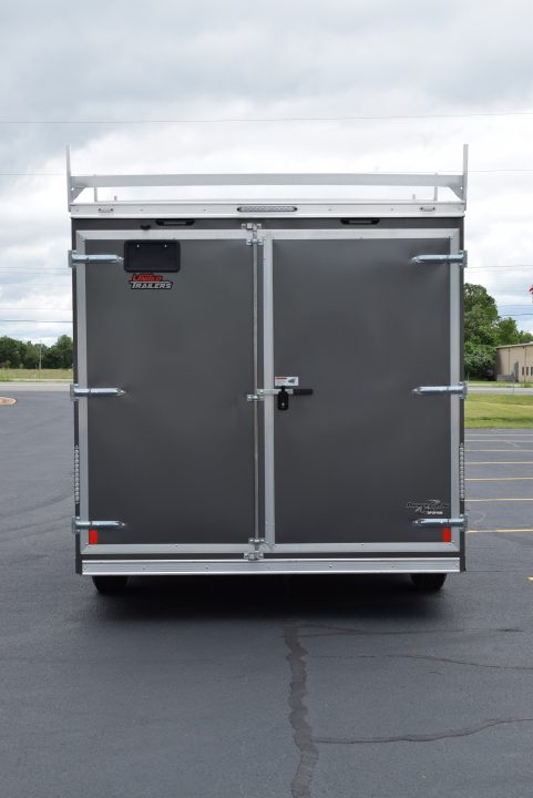 New 2026 United UXT 8.5x16 Pro Contractor w/ Ladder Racks, Tool Crib, Rear Double Doors & 30A Electrical