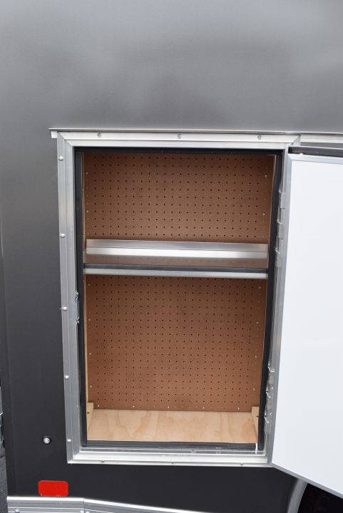 New 2026 United UXT 8.5x16 Pro Contractor w/ Ladder Racks, Tool Crib, Rear Double Doors & 30A Electrical