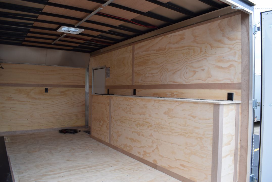 New 2026 United UXT 8.5x16 Pro Contractor w/ Ladder Racks, Tool Crib, Rear Double Doors & 30A Electrical