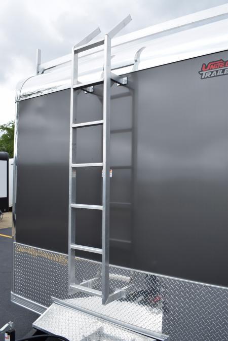 New 2026 United UXT 8.5x16 Pro Contractor w/ Ladder Racks, Tool Crib, Rear Double Doors & 30A Electrical