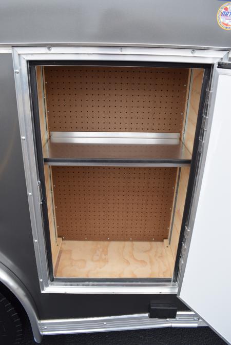 New 2026 United UXT 8.5x16 Pro Contractor w/ Ladder Racks, Tool Crib, Rear Double Doors & 30A Electrical
