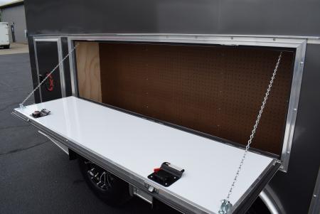 New 2026 United UXT 8.5x16 Pro Contractor w/ Ladder Racks, Tool Crib, Rear Double Doors & 30A Electrical
