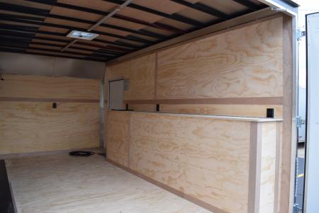 New 2026 United UXT 8.5x16 Pro Contractor w/ Ladder Racks, Tool Crib, Rear Double Doors & 30A Electrical