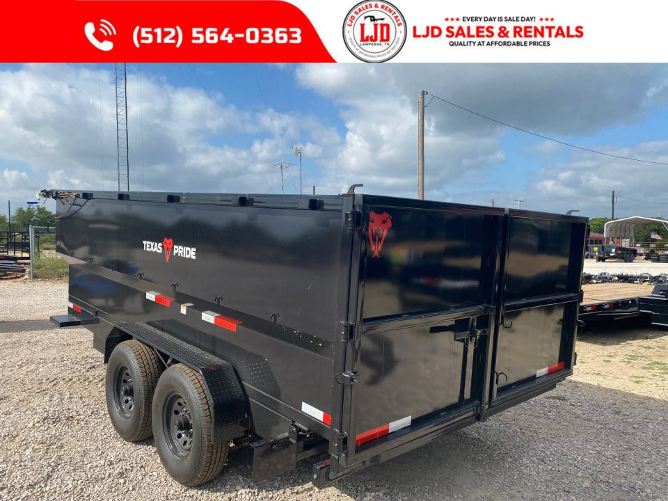 New 2026 Texas Pride - 16 X 4 - Dump Trailer - 16K GVWR - Tarp