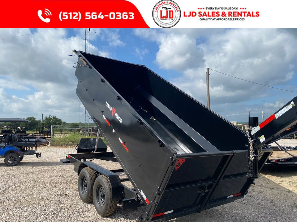 New 2026 Texas Pride - 16 X 4 - Dump Trailer - 16K GVWR - Tarp