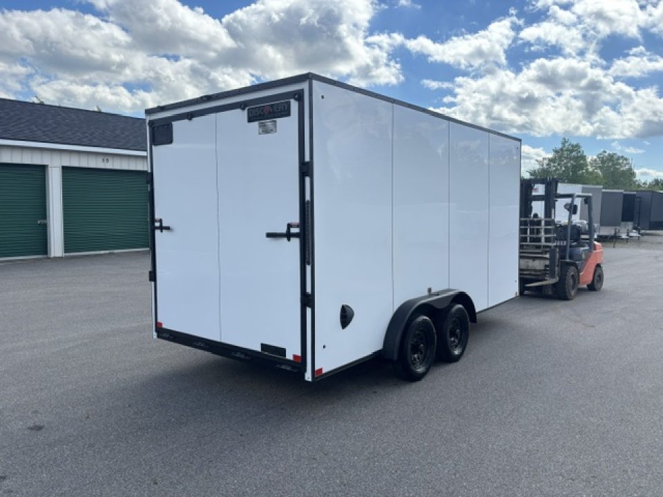 New 2027 Discovery Trailers 7.5x16 Enclosed Trailer