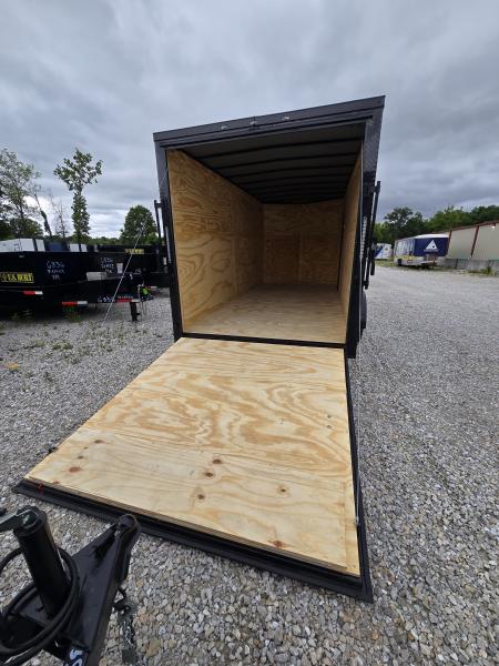 New 2026 Maximum Cargo Trailers 7x16 TA, 7' interior height , 3.5k axles, .080 polycore Cargo / Enclosed Trailer