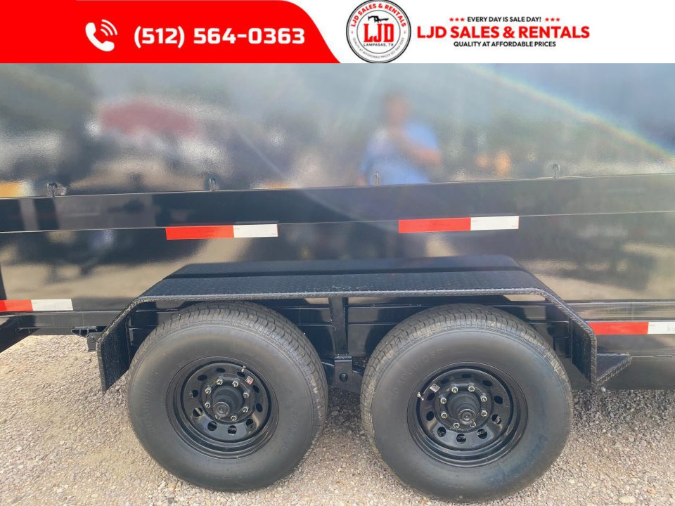 New 2026 Texas Pride - Gooseneck 14 X 4 Dump Trailer - 16K GVWR - Tarp