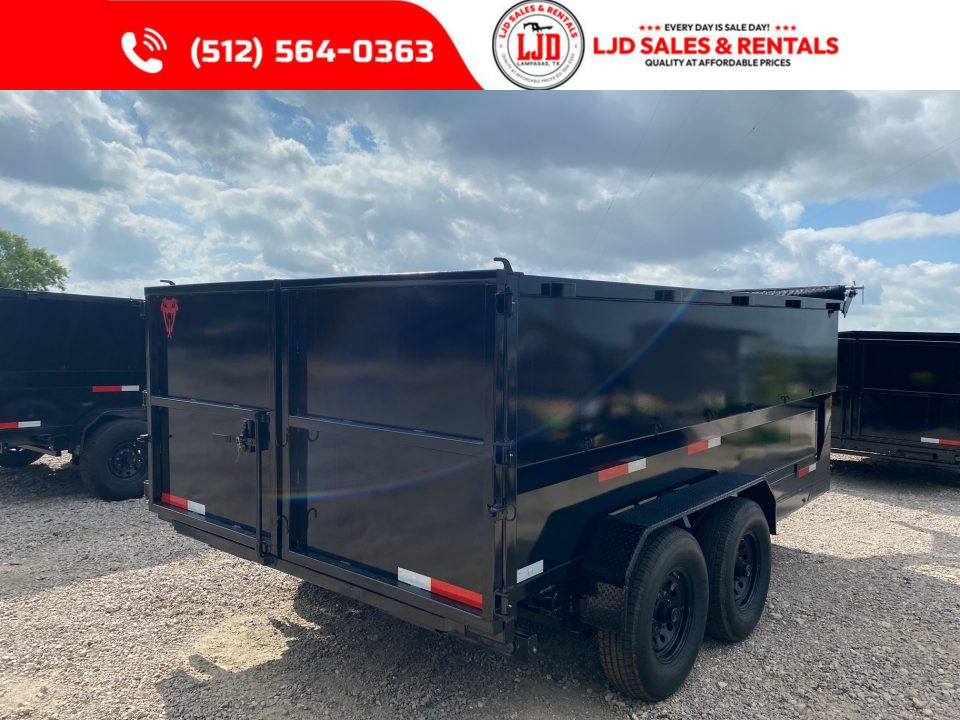New 2026 Texas Pride - Gooseneck 14 X 4 Dump Trailer - 16K GVWR - Tarp