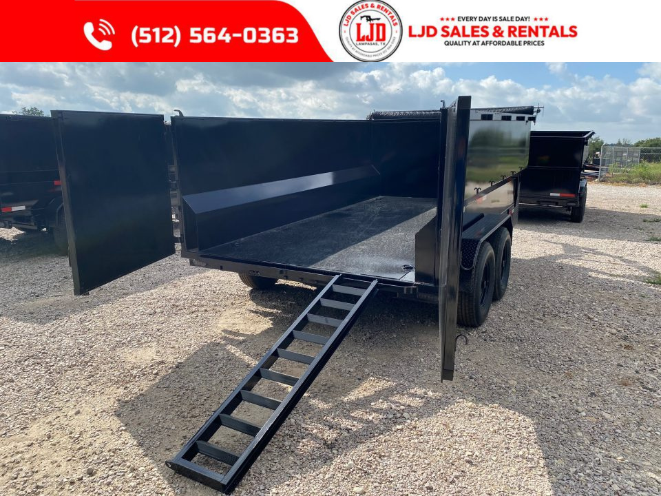 New 2026 Texas Pride - Gooseneck - 14 X 4 - Dump Trailer - 16K GVWR - Tarp - Ramps