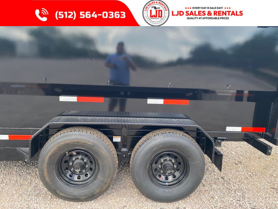 New 2026 Texas Pride - Gooseneck - 14 X 4 - Dump Trailer - 16K GVWR - Tarp - Ramps