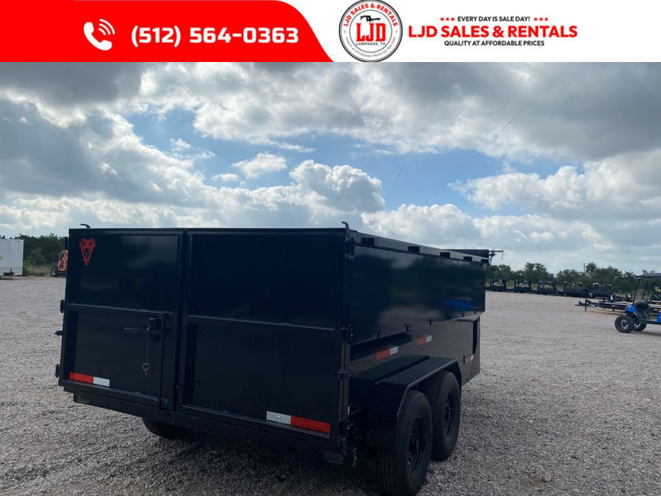 New 2026 Texas Pride - Gooseneck - 14 X 4 - Dump Trailer - 16K GVWR - Tarp - Ramps