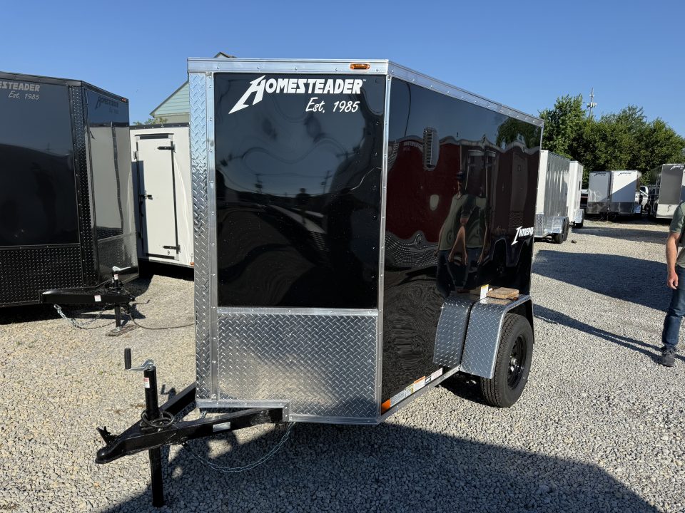 New 2027 Homesteader Trailer 5x8x5'6" Intrepid Ramp Door Package Cargo / Enclosed Trailer