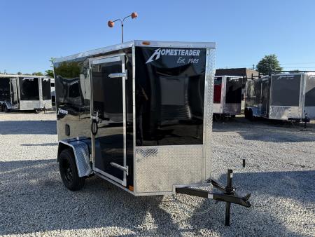 New 2027 Homesteader Trailer 5x8x5'6  Intrepid Ramp Door Package Cargo / Enclosed Trailer