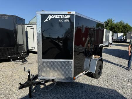 New 2027 Homesteader Trailer 5x8x5'6" Intrepid Ramp Door Package Cargo / Enclosed Trailer