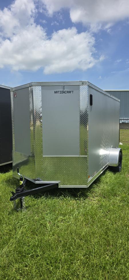 New 2027 NationCraft Trailers 6 X 12 SA POLY Cargo / Enclosed Trailer